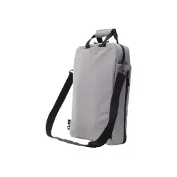 DICOTA Eco Motion - Sac à dos - fourre-tout de portables - 13" - 15.6" - gris clair (D31879-RPET)_9